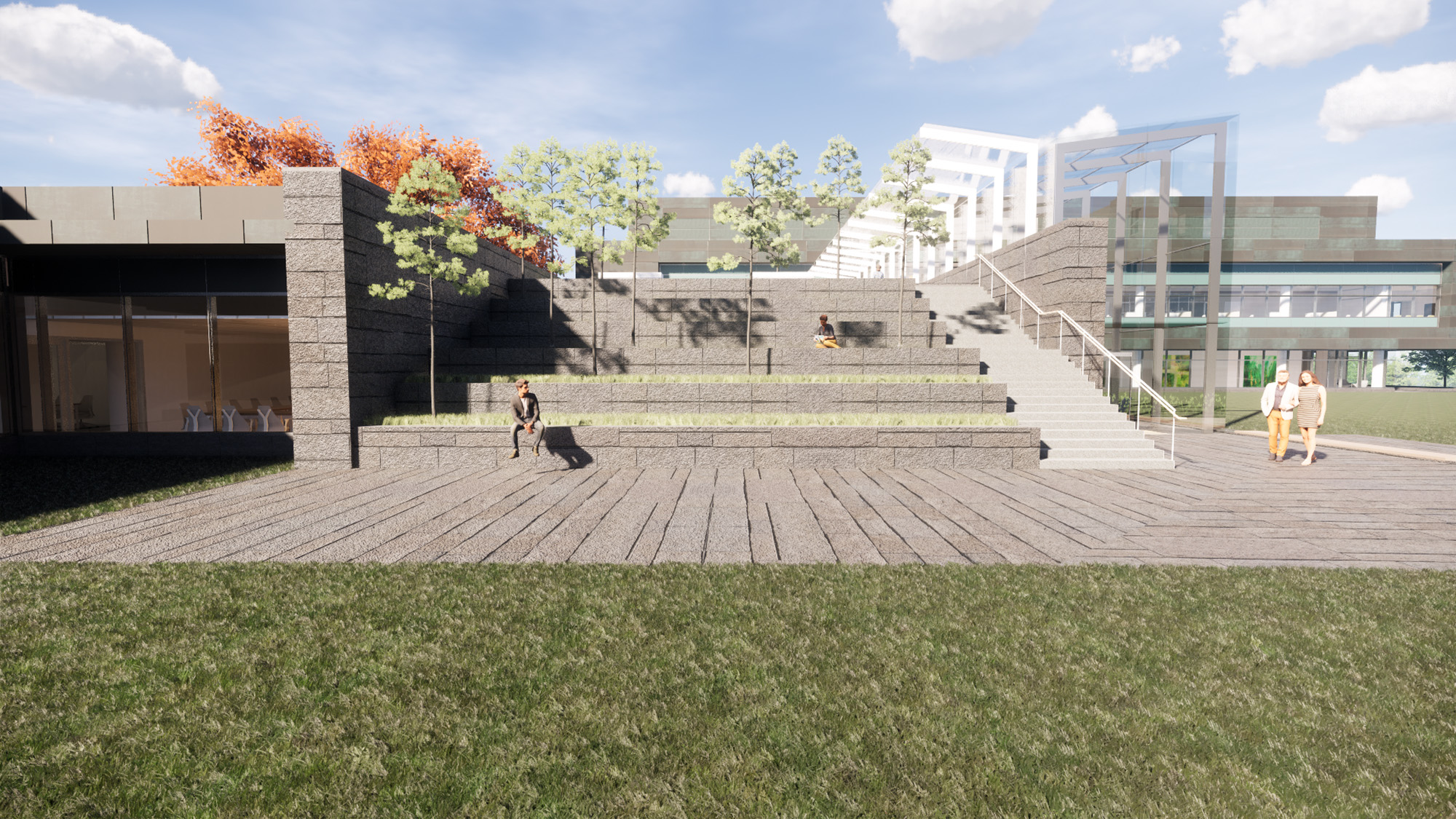 Exterior Terrance Perspective