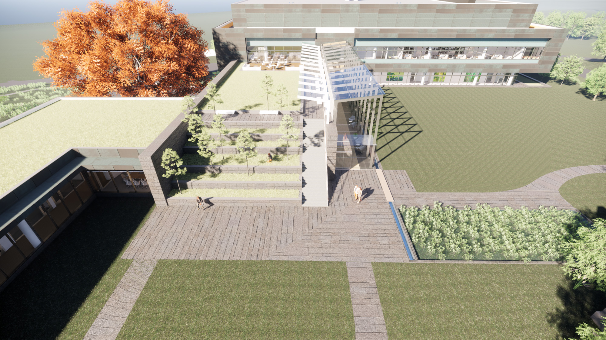 Exterior Terrace Aerial
