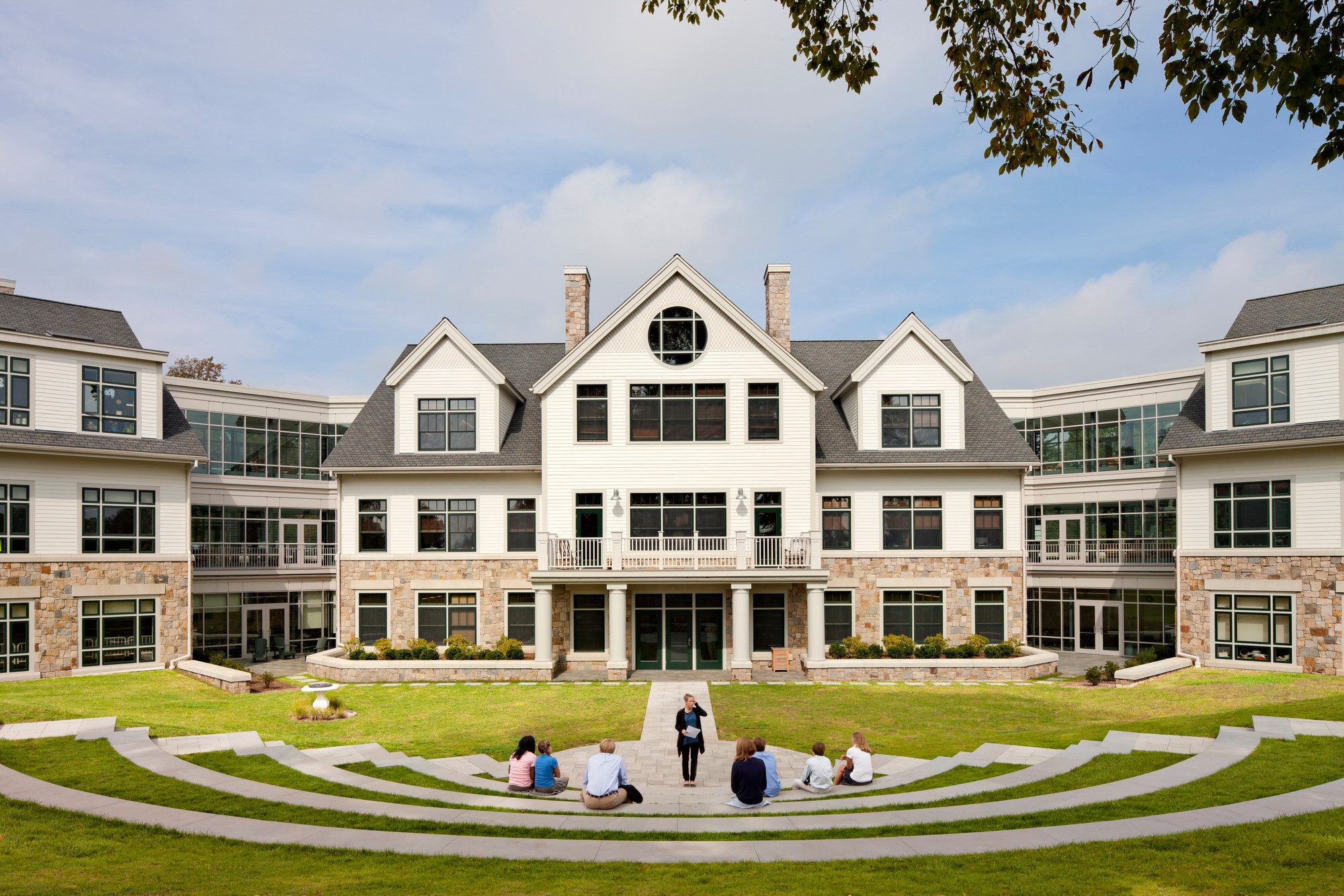 Greenwich Country Day School New Upper School exterior