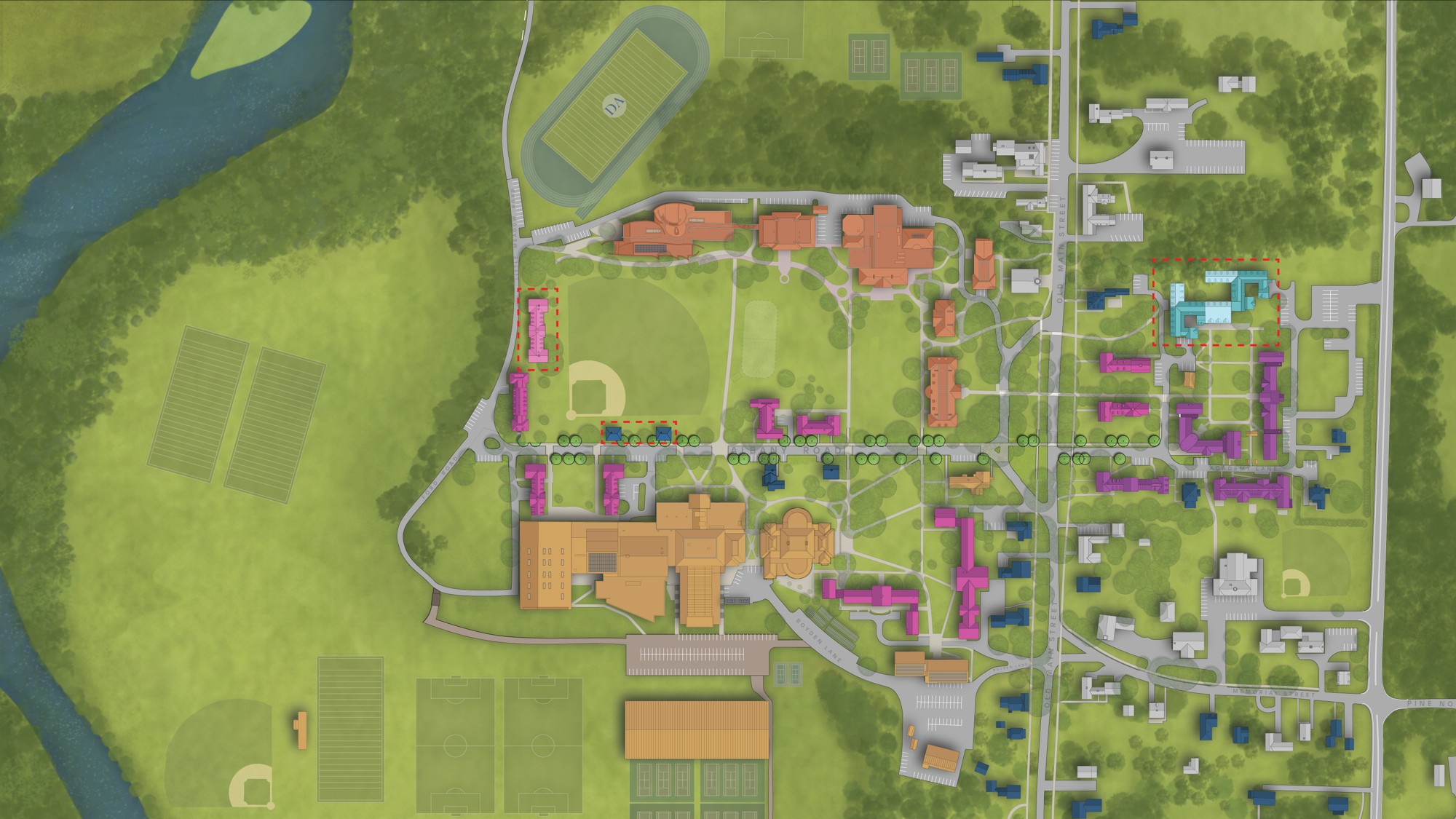 deerfield campus master plan
