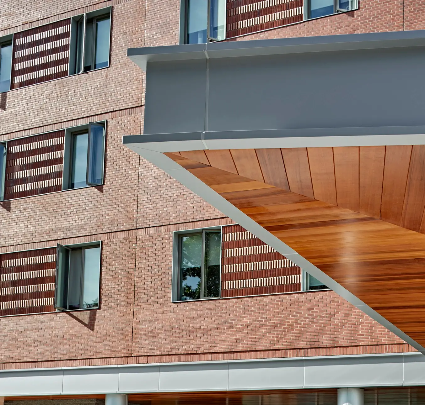 detail shot of building exterior