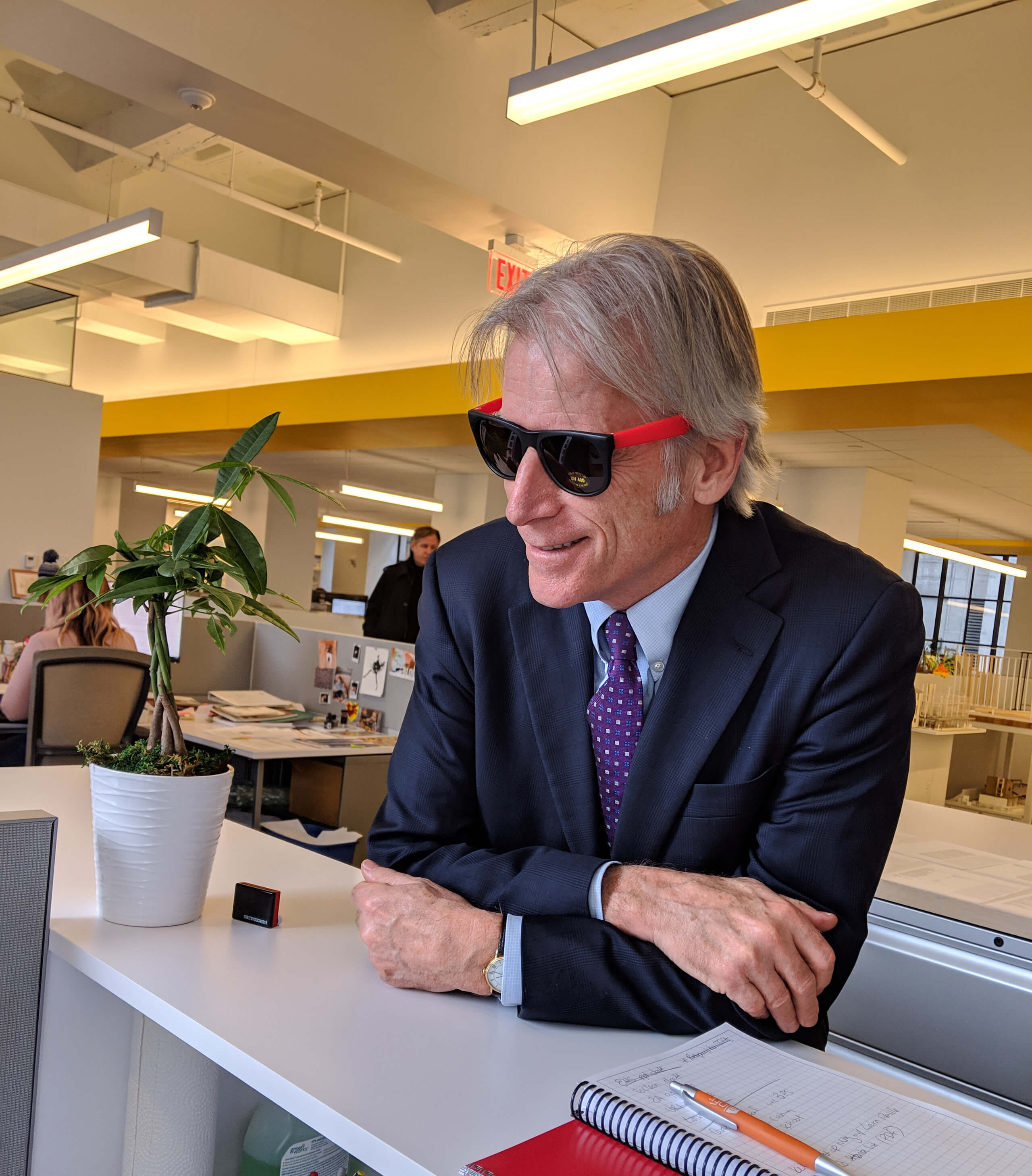 Philip with ARC sunglasses