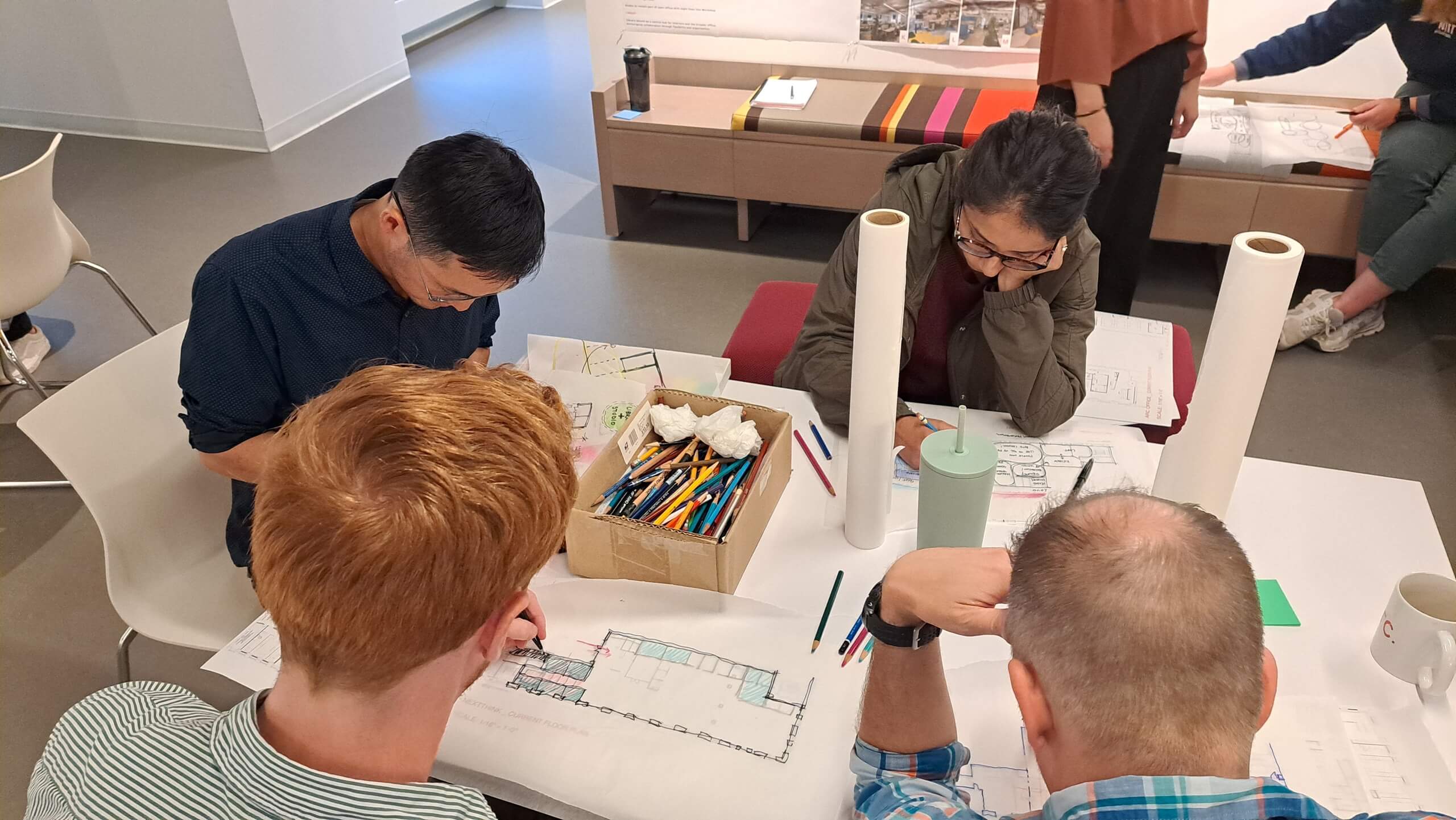 All Office Crit Sketching