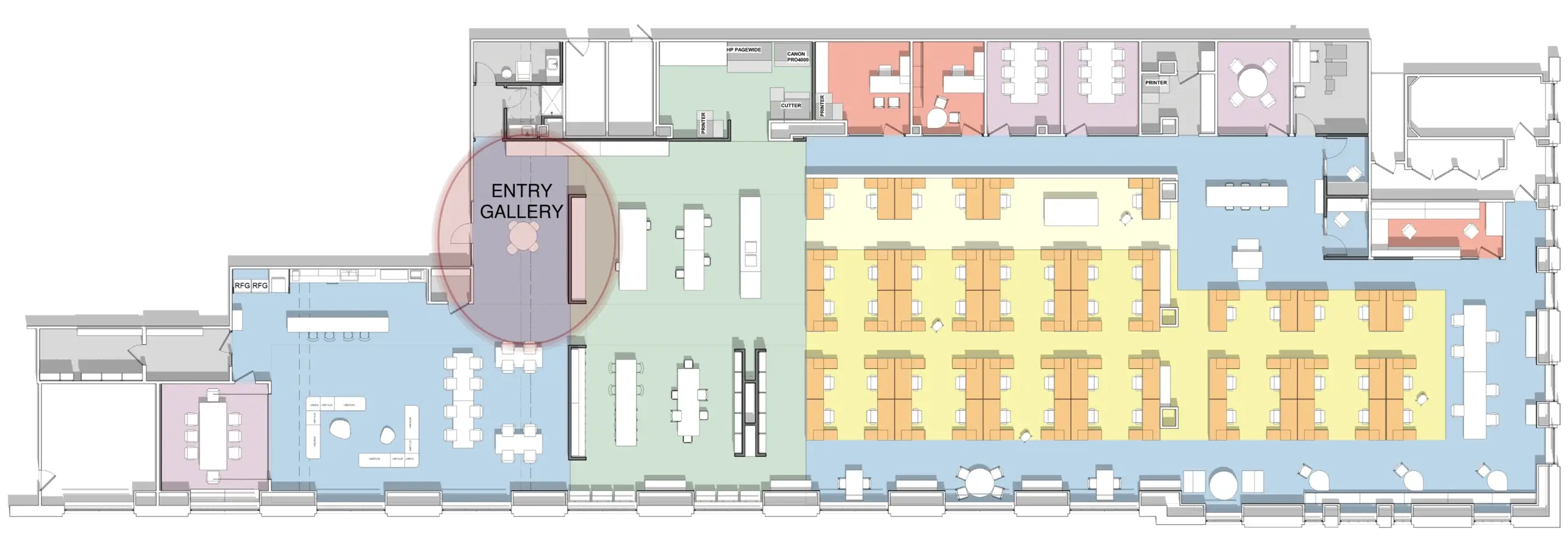 New Office Insight #4 - Entry Gallery Plan