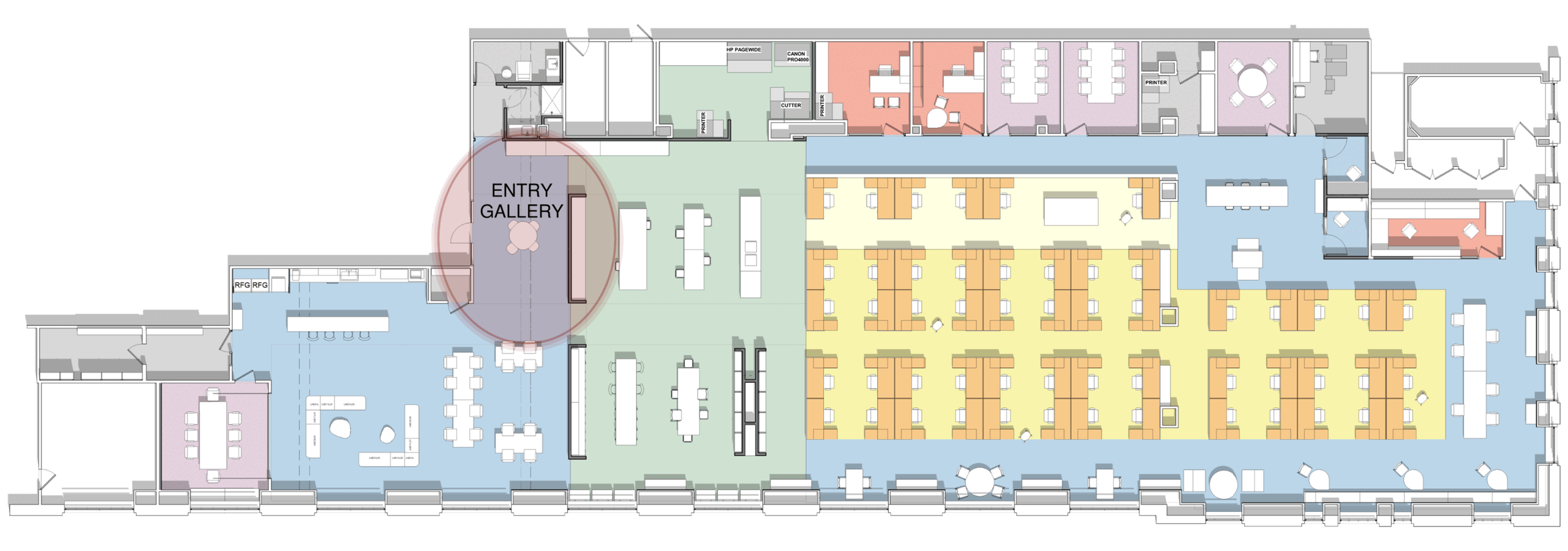 New Office Insight #4 - Entry Gallery Plan