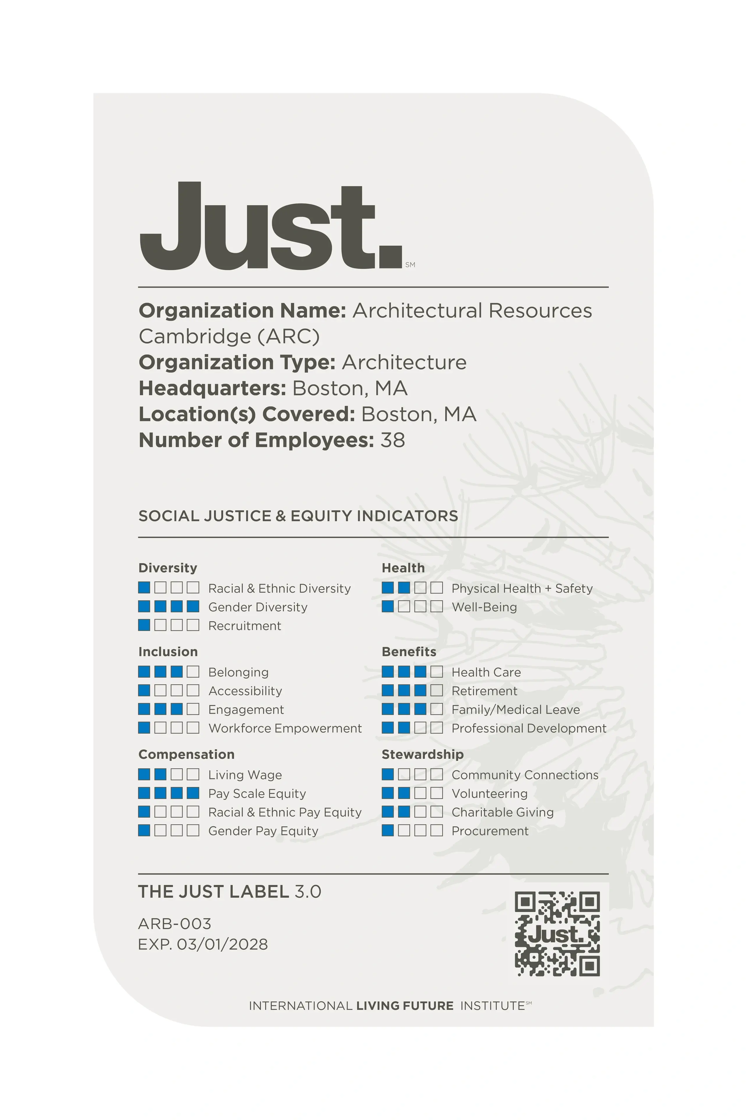 Just 3.0 Label | ARC