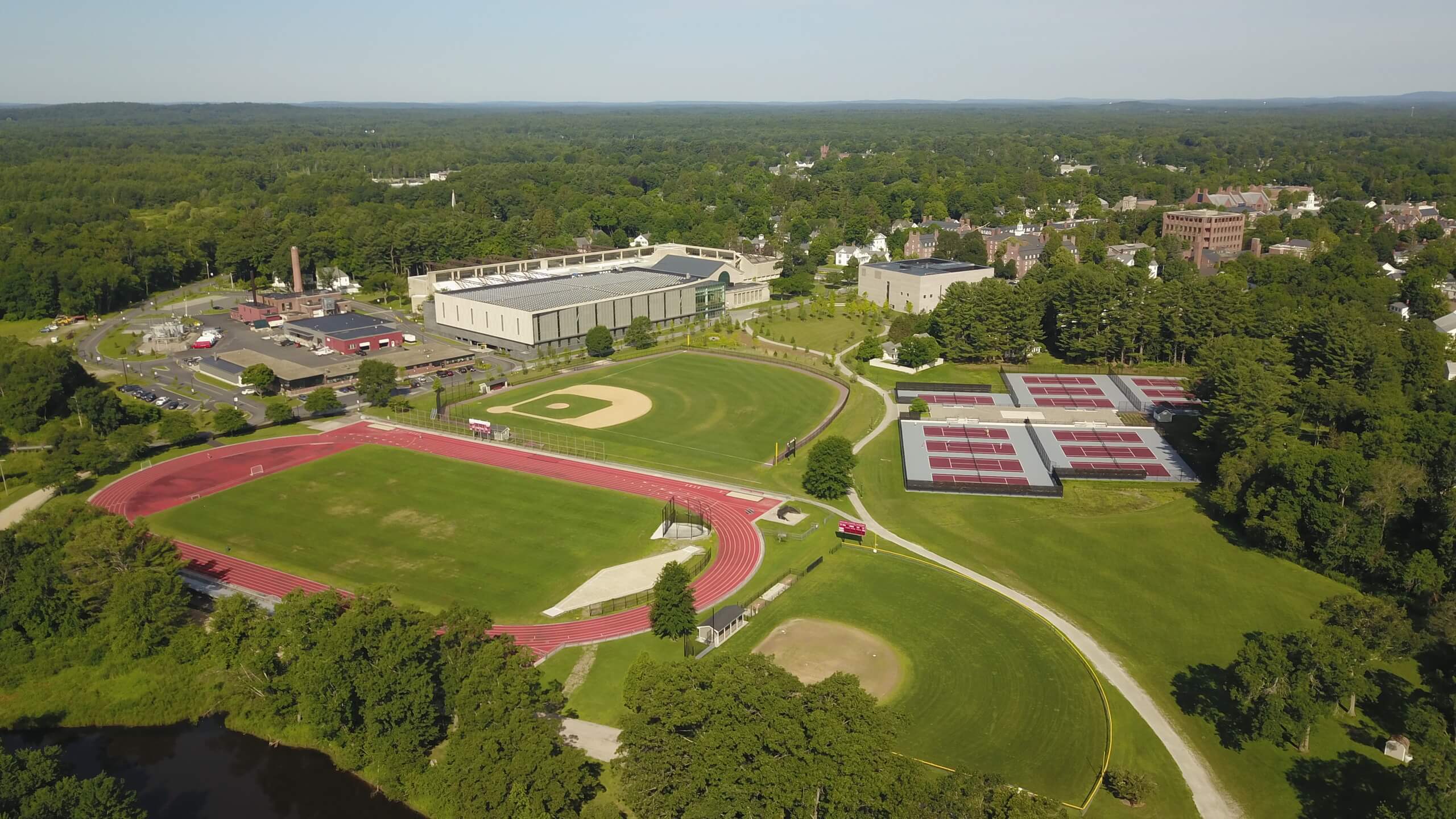 Aerial View of Field House