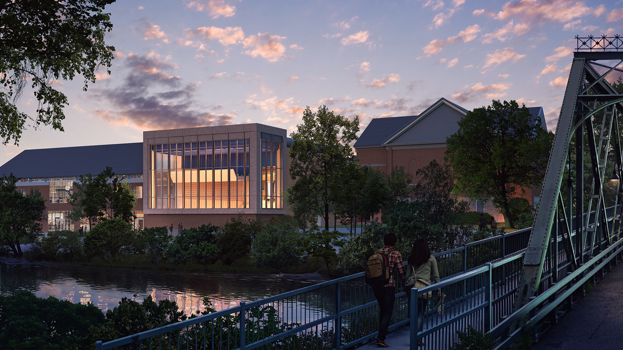Peddie School View of Bridge