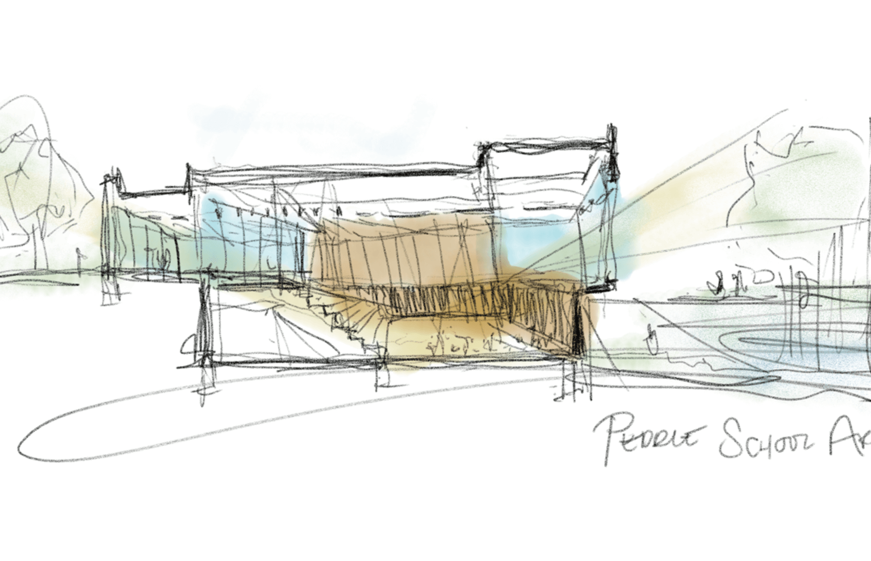 sketch - section colored