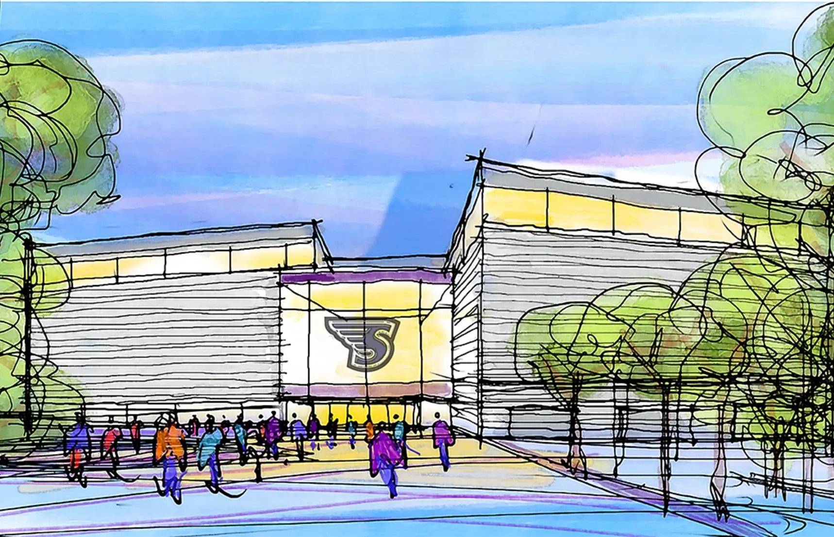 Rise Exterior Drawing